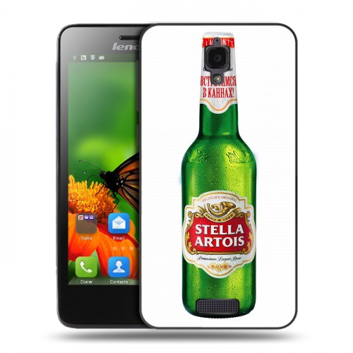 Дизайнерский пластиковый чехол для Lenovo S660 Stella Artois