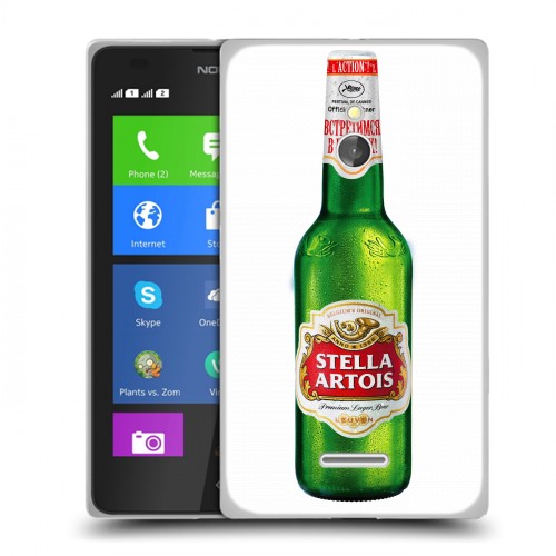 Дизайнерский силиконовый чехол для Nokia XL Stella Artois