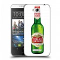 Дизайнерский силиконовый чехол для HTC Desire 616 Stella Artois
