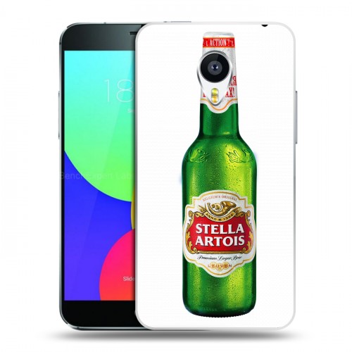 Дизайнерский пластиковый чехол для Meizu MX4 Pro Stella Artois