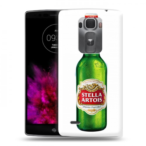 Дизайнерский пластиковый чехол для LG G Flex 2 Stella Artois