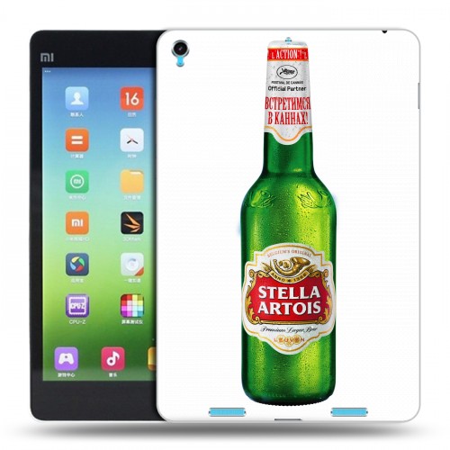 Дизайнерский силиконовый чехол для Xiaomi MiPad Stella Artois