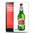 Дизайнерский силиконовый чехол для Xiaomi RedMi Note Stella Artois