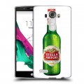 Дизайнерский пластиковый чехол для LG G4 Stella Artois