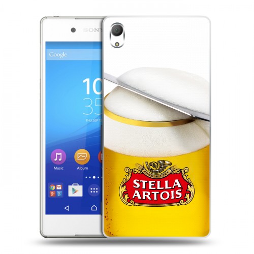 Дизайнерский пластиковый чехол для Sony Xperia Z3+ Stella Artois