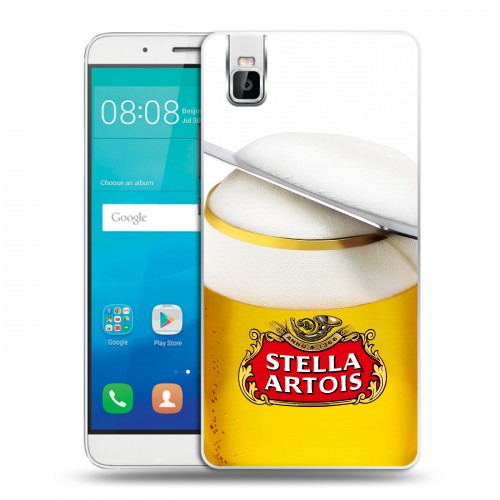 Дизайнерский пластиковый чехол для Huawei ShotX Stella Artois