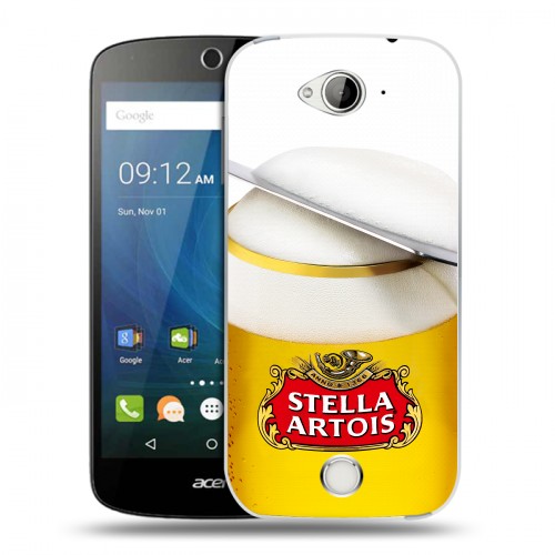 Дизайнерский силиконовый чехол для Acer Liquid Z530 Stella Artois