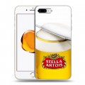 Дизайнерский пластиковый чехол для Iphone 7 Plus / 8 Plus Stella Artois