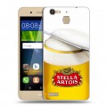 Дизайнерский пластиковый чехол для Huawei GR3 Stella Artois