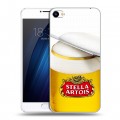 Дизайнерский пластиковый чехол для Meizu U20 Stella Artois