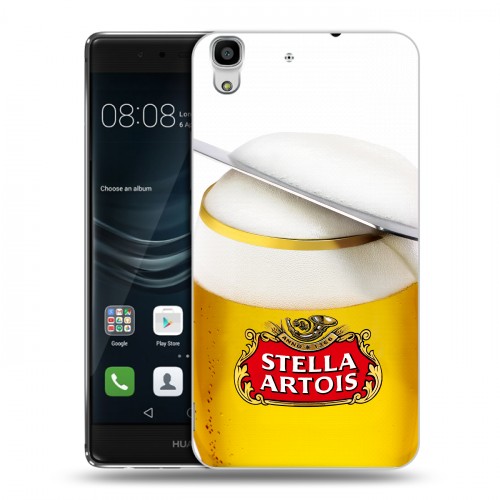 Дизайнерский пластиковый чехол для Huawei Y6II Stella Artois