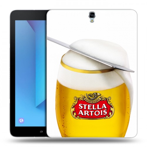 Дизайнерский силиконовый чехол для Samsung Galaxy Tab S3 Stella Artois