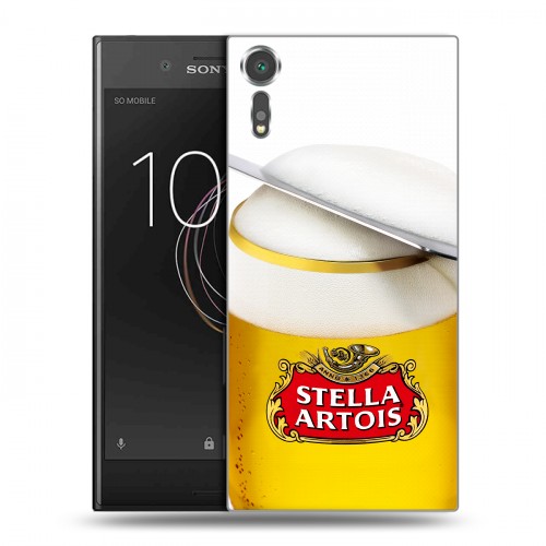 Дизайнерский пластиковый чехол для Sony Xperia XZs Stella Artois