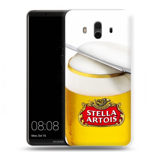 Дизайнерский пластиковый чехол для Huawei Mate 10 Stella Artois