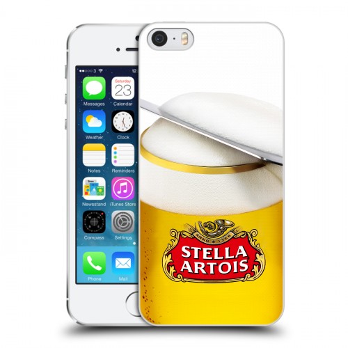 Дизайнерский пластиковый чехол для Iphone 5s Stella Artois