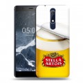 Дизайнерский пластиковый чехол для Nokia 5.1 Stella Artois