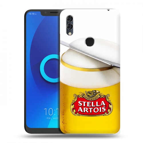 Дизайнерский силиконовый чехол для Alcatel 5V Stella Artois