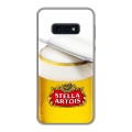 Дизайнерский силиконовый с усиленными углами чехол для Samsung Galaxy S10e Stella Artois