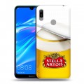 Дизайнерский пластиковый чехол для Huawei Y6 (2019) Stella Artois