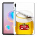 Дизайнерский силиконовый чехол для Samsung Galaxy Tab S6 Stella Artois