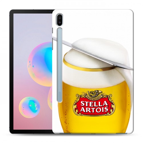 Дизайнерский силиконовый чехол для Samsung Galaxy Tab S6 Stella Artois