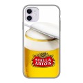 Дизайнерский силиконовый чехол для Iphone 11 Stella Artois