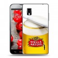 Дизайнерский пластиковый чехол для LG Optimus G Stella Artois