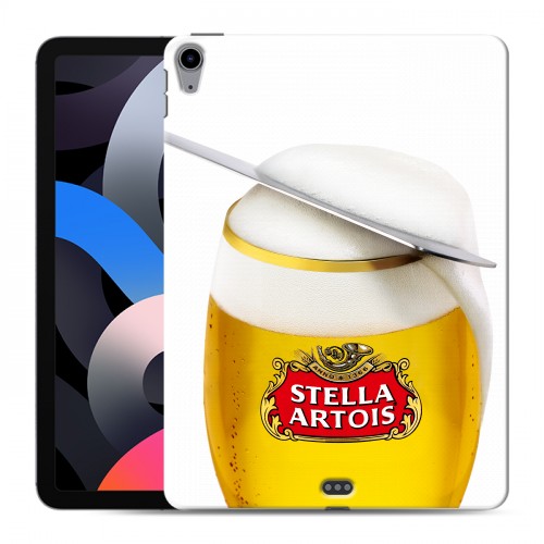 Дизайнерский силиконовый чехол для Ipad Air (2020) Stella Artois