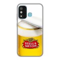 Дизайнерский силиконовый чехол для Itel A27 Stella Artois