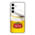 Дизайнерский силиконовый чехол для Samsung Galaxy S24 Stella Artois