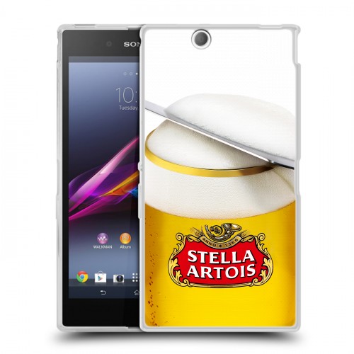 Дизайнерский пластиковый чехол для Sony Xperia Z Ultra  Stella Artois