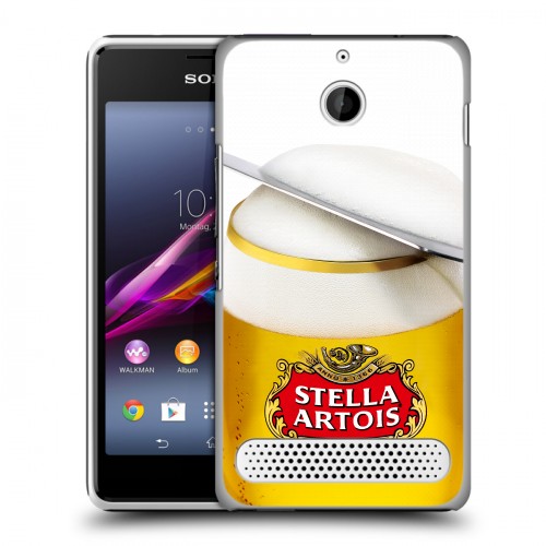 Дизайнерский силиконовый чехол для Sony Xperia E1 Stella Artois