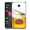 Дизайнерский пластиковый чехол для Nokia X Stella Artois