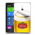 Дизайнерский силиконовый чехол для Nokia XL Stella Artois