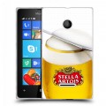 Дизайнерский пластиковый чехол для Microsoft Lumia 435 Stella Artois