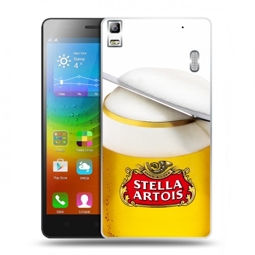 Дизайнерский пластиковый чехол для Lenovo A7000 Stella Artois