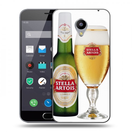 Дизайнерский пластиковый чехол для Meizu M2 Note Stella Artois