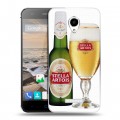 Дизайнерский силиконовый чехол для Micromax Canvas Spark Stella Artois