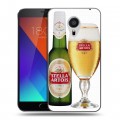 Дизайнерский пластиковый чехол для Meizu MX5 Stella Artois