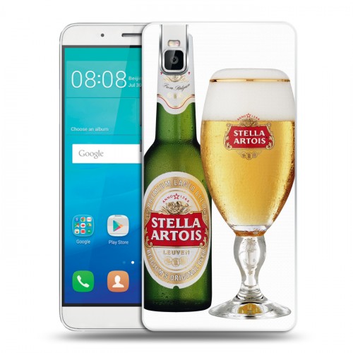 Дизайнерский пластиковый чехол для Huawei ShotX Stella Artois