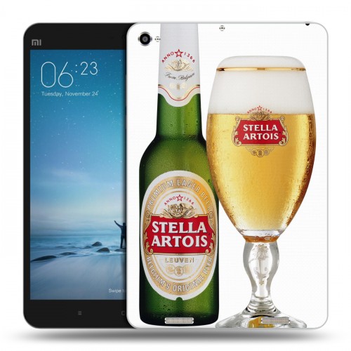 Дизайнерский силиконовый чехол для Xiaomi Mi Pad 2 Stella Artois