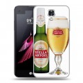 Дизайнерский пластиковый чехол для LG X view Stella Artois