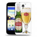 Дизайнерский пластиковый чехол для ZTE Blade A510 Stella Artois