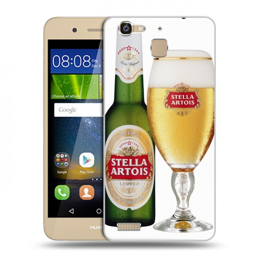 Дизайнерский пластиковый чехол для Huawei GR3 Stella Artois