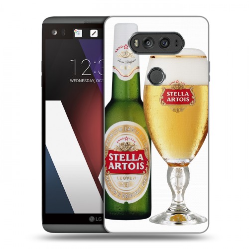 Дизайнерский пластиковый чехол для LG V20 Stella Artois