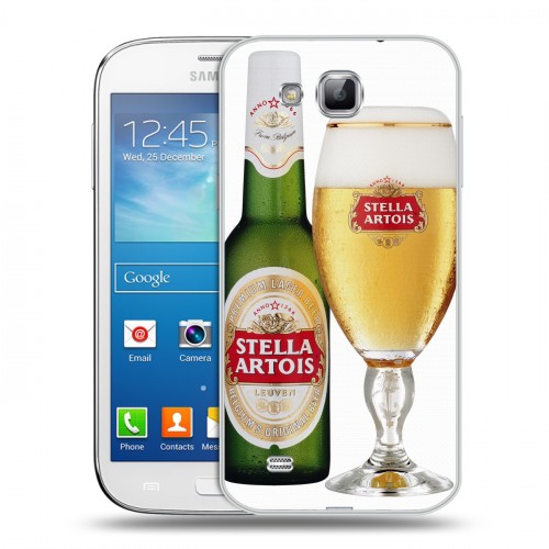 Дизайнерский пластиковый чехол для Samsung Galaxy Premier Stella Artois