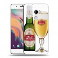 Дизайнерский пластиковый чехол для HTC One X10 Stella Artois