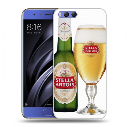 Дизайнерский пластиковый чехол для Xiaomi Mi6 Stella Artois