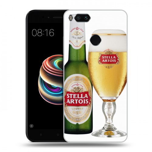 Дизайнерский силиконовый чехол для Xiaomi Mi5X Stella Artois