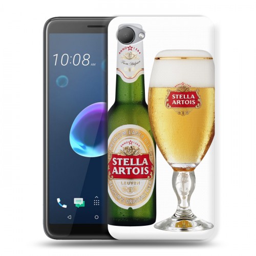 Дизайнерский пластиковый чехол для HTC Desire 12 Stella Artois